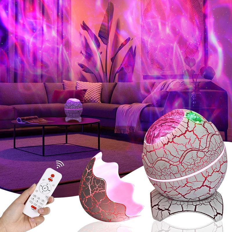 Dinozor Gökyüzü Projektör USB Girişli Bluetooth Hoparlör & Gece Lambası