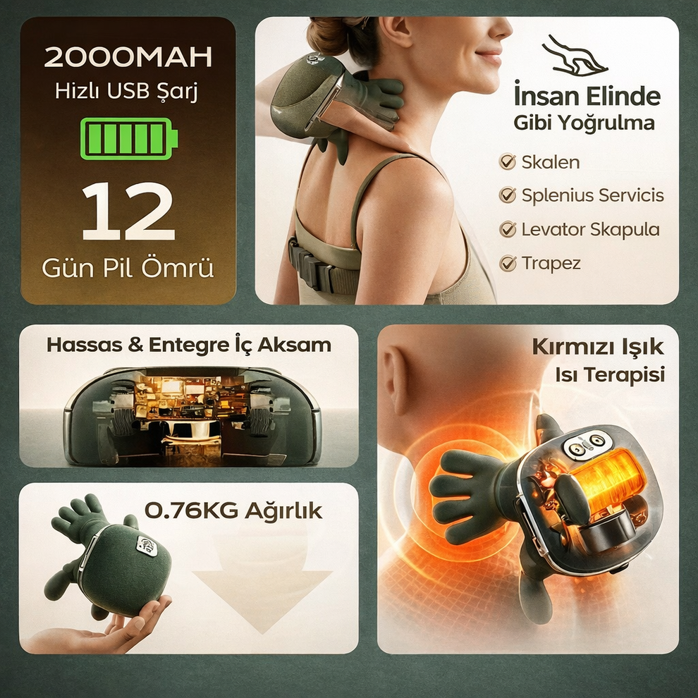 Worion Boyun & Omuz Masaj Aleti